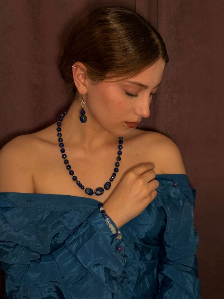 Caelia – Lapis Lazuli Küpe