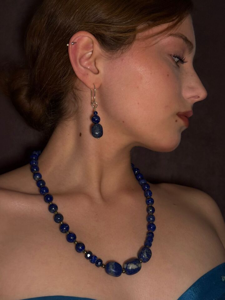 Caelia – Lapis Lazuli Küpe