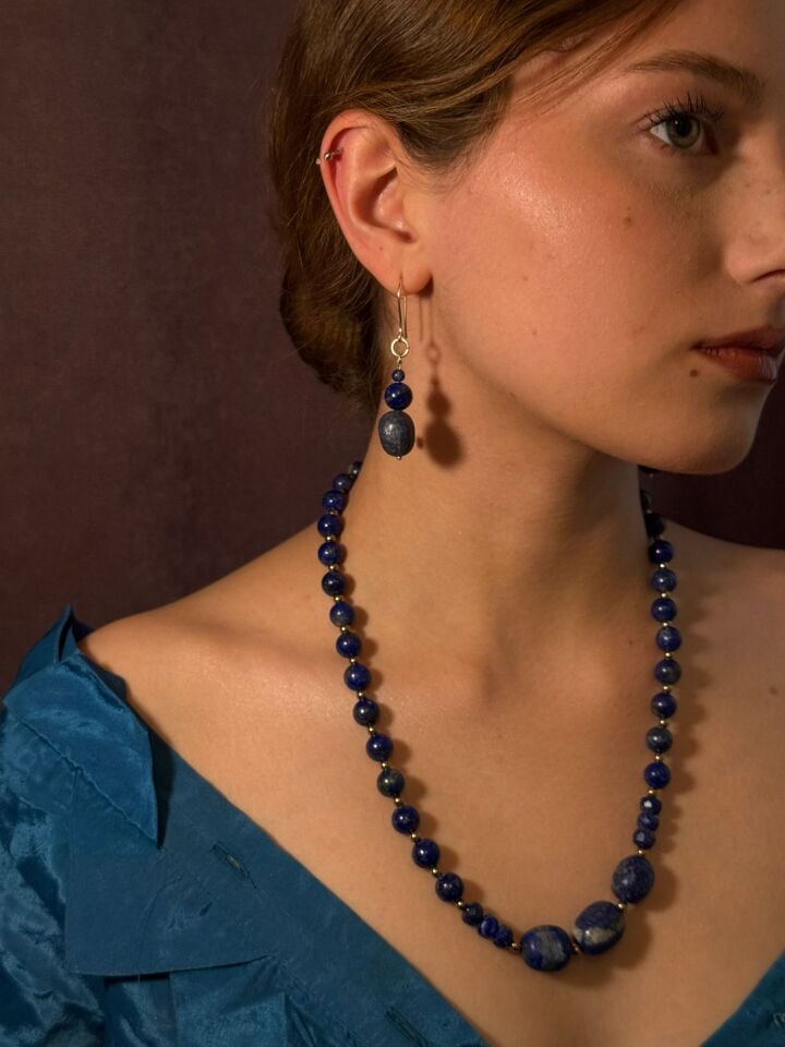 Caelia – Lapis Lazuli Küpe