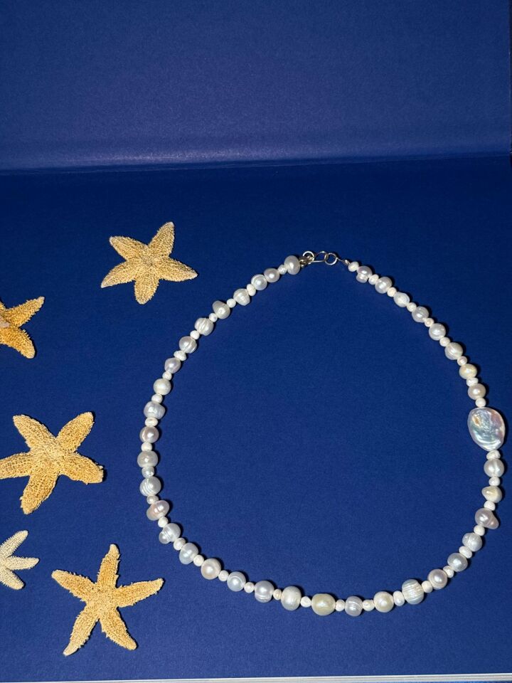 Luna – Saf İnci Kolye