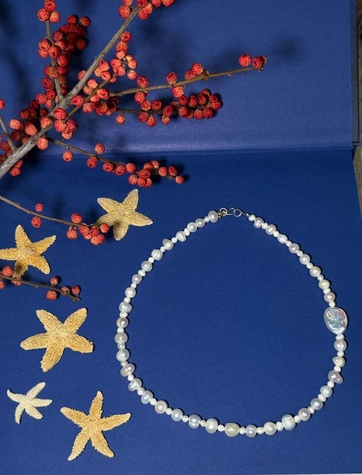 Luna – Saf İnci Kolye