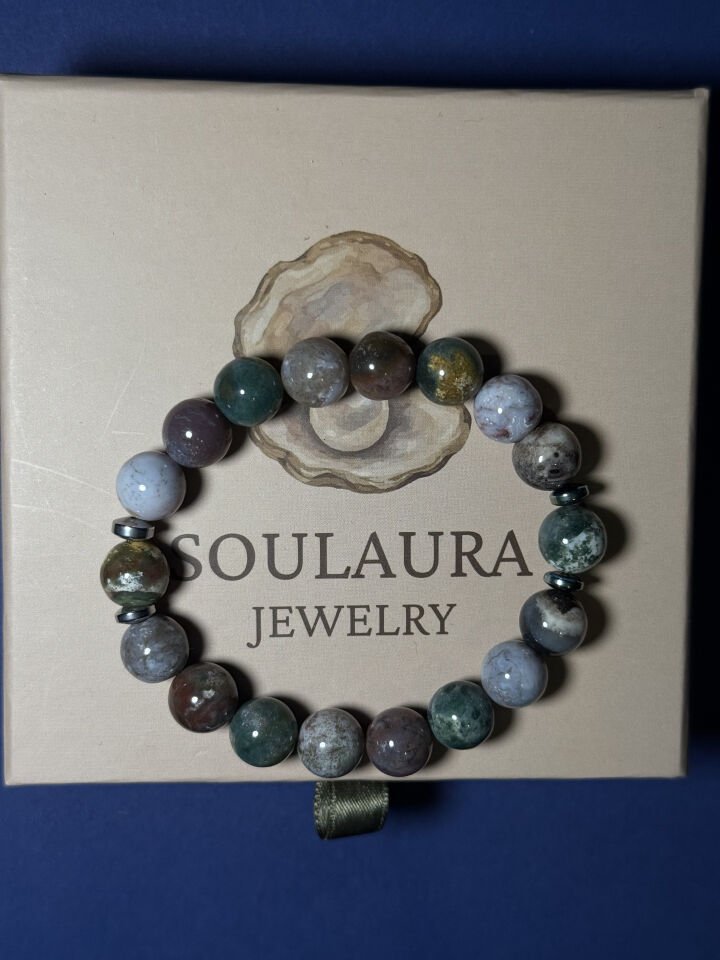 Orion – Hint Akik & Hematit Erkek Bileklik