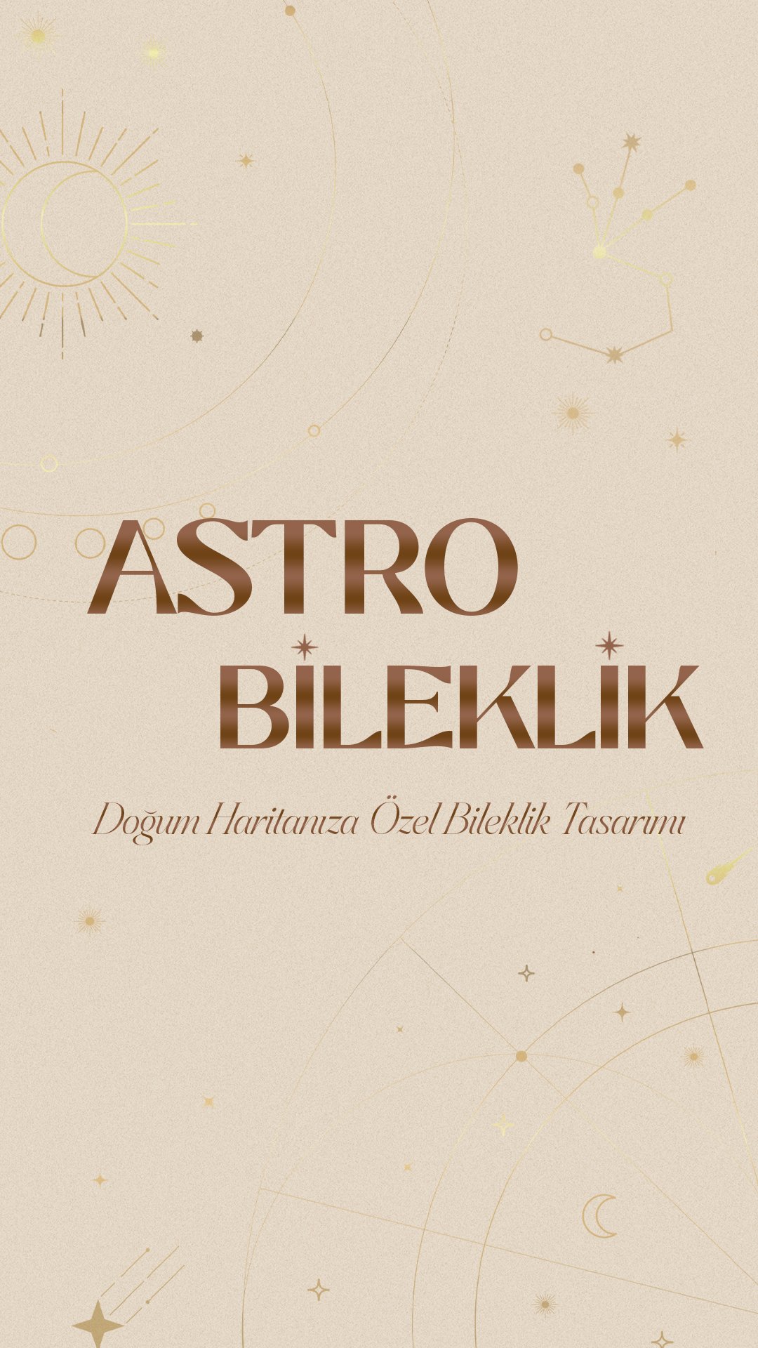 Astro Bileklik - Doğum Haritanıza Özel Doğal Taş Bileklik Tasarımı