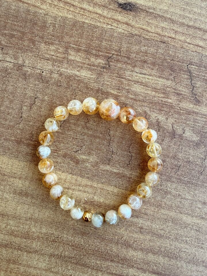 Başak – Virgo Bileklik (Sitrin)