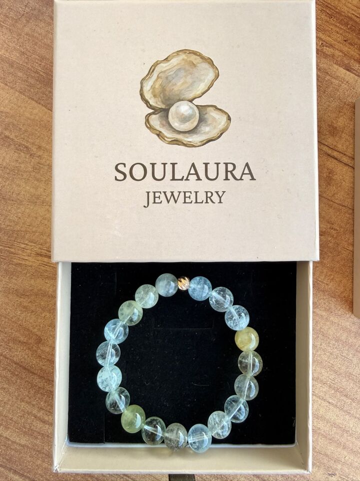 Kova – Aquarius Bileklik (Aquamarin)