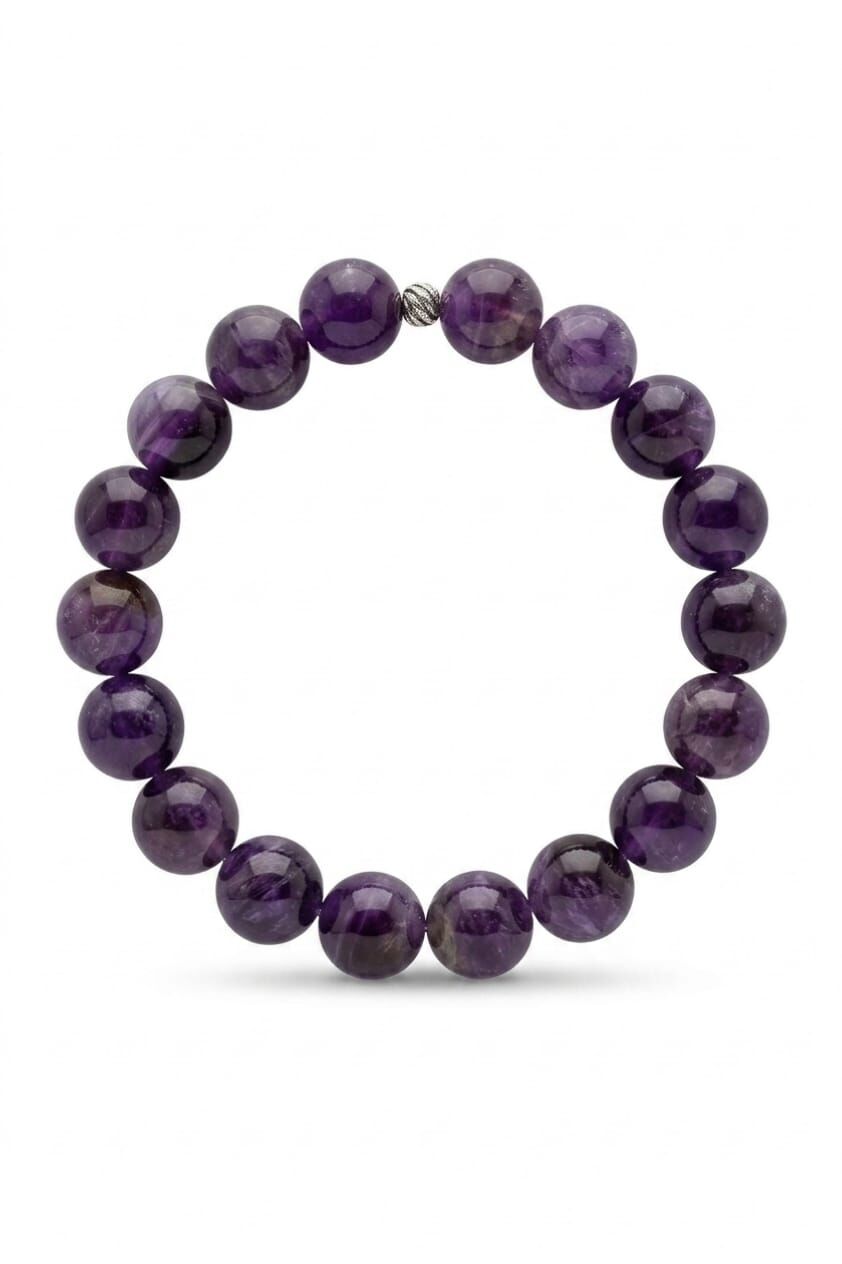 Violet Crown Bileklik - Ametist