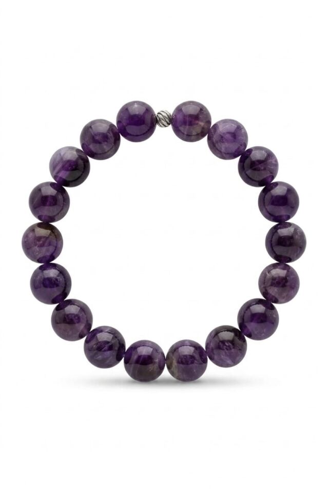 Violet Crown Bileklik - Ametist