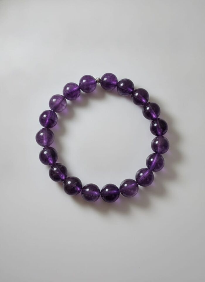 Violet Crown Bileklik - Ametist